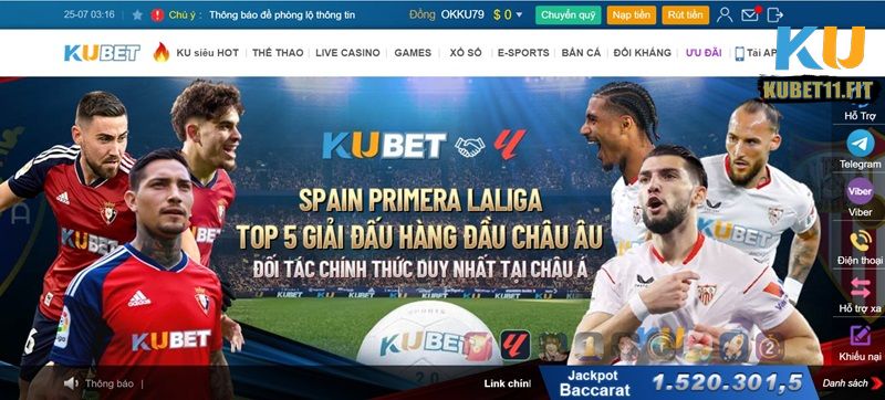 Giới thiệu Kubet11 nhà cái uy tín và chất lượng