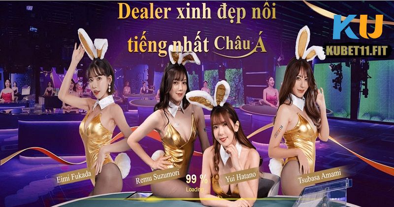 Dàn Dealer nóng bỏng xinh đẹp tại nhà cái