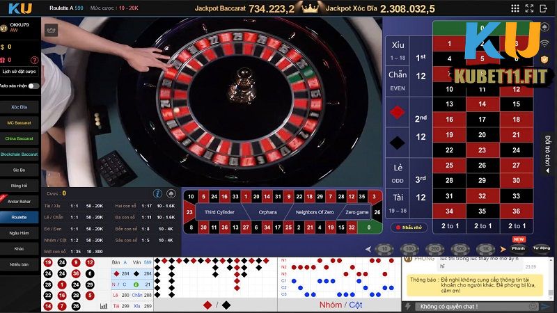 Roulette - Loại hình đổi thưởng dành cho giới thượng lưu