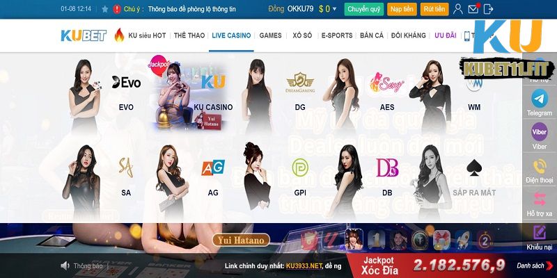 Thế giới game bài của Kubet11