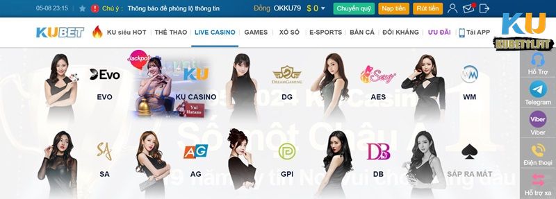 Tổng quát về Kubet11 - Ku casino